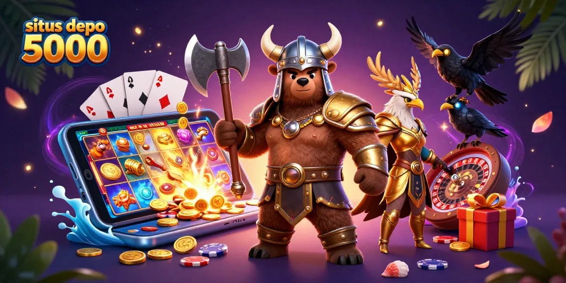 Menangkan jackpot di situs depo 5000 dengan permainan slot terbaik dan berbagai fitur menarik.