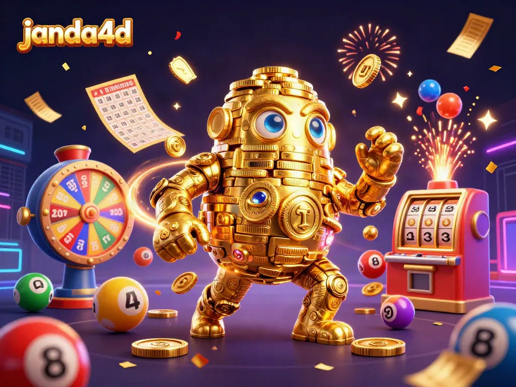 Mainkan janda4d dengan ruang permainan yang meriah dan elemen slot yang lengkap.