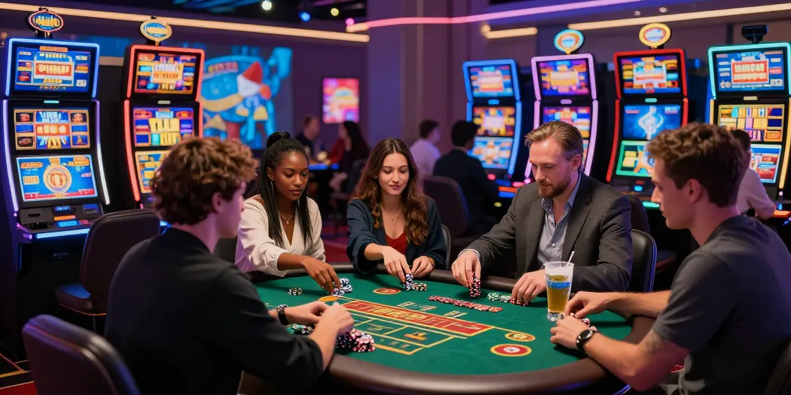 Players engaging in dynamic gameplay at online casinos that accept credit cards, showcasing variety and excitement.