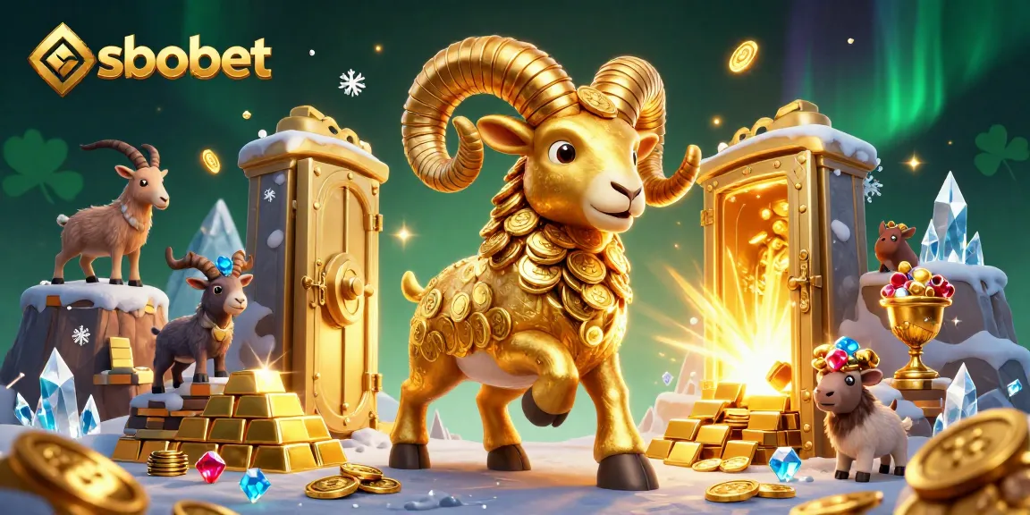 Players enjoy sbobet gaming with vibrant visuals of golden treasures and 3D characters.