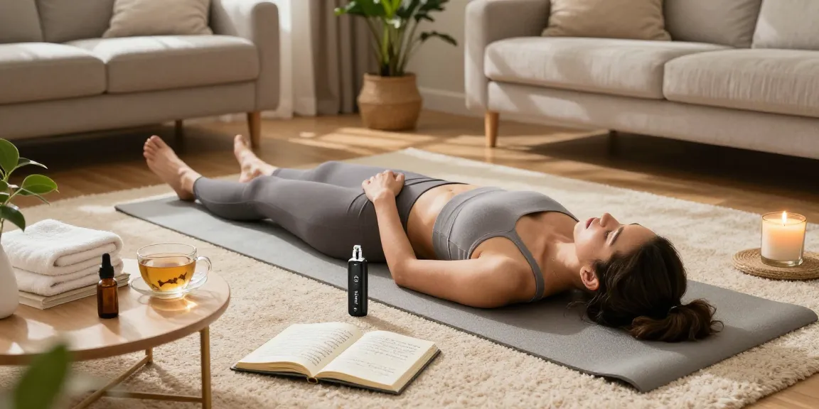 Muha Meds disposable vape device amid a calming wellness scene highlighting natural relaxation, quality CBD, and self-care.