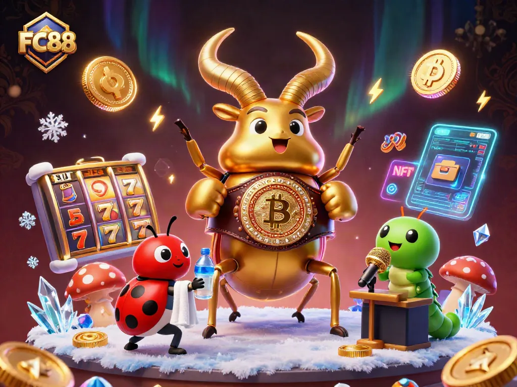 Experience exciting gameplay with FC88, showcasing vibrant slot reels and winning jackpots in a dynamic casino scene.