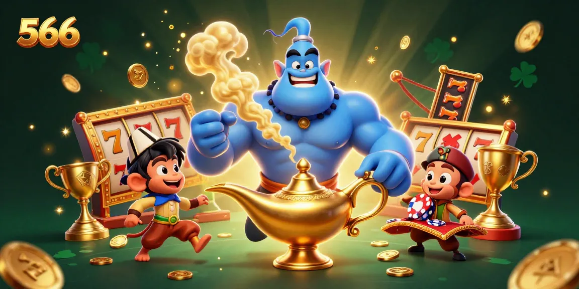 Experience thrilling 566 casino games with vibrant visuals and engaging characters.