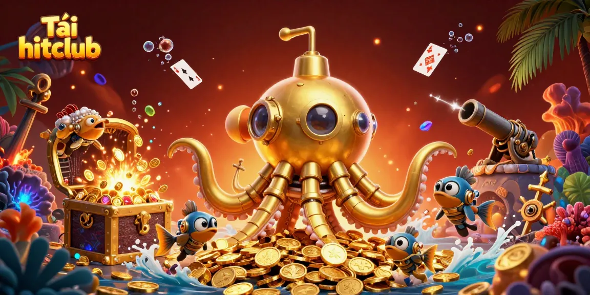Play engaging games with the Tải hitclub app featuring unique underwater casino elements.