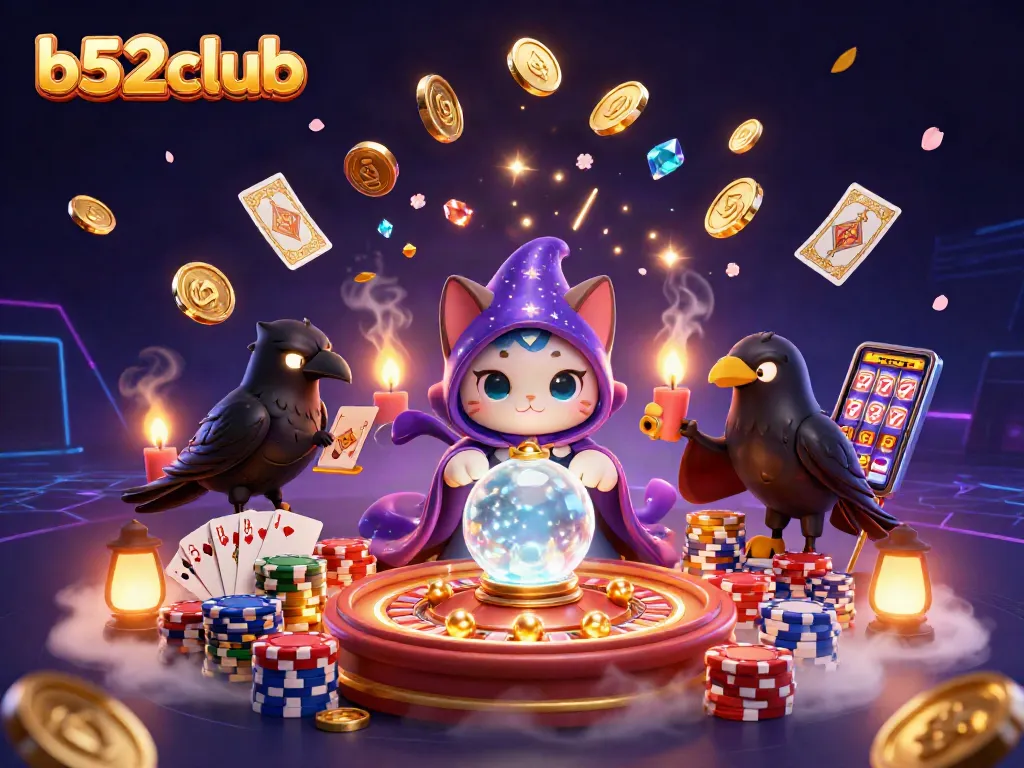 B52club players enjoy immersive experiences with vibrant casino elements, showcasing exciting gameplay.