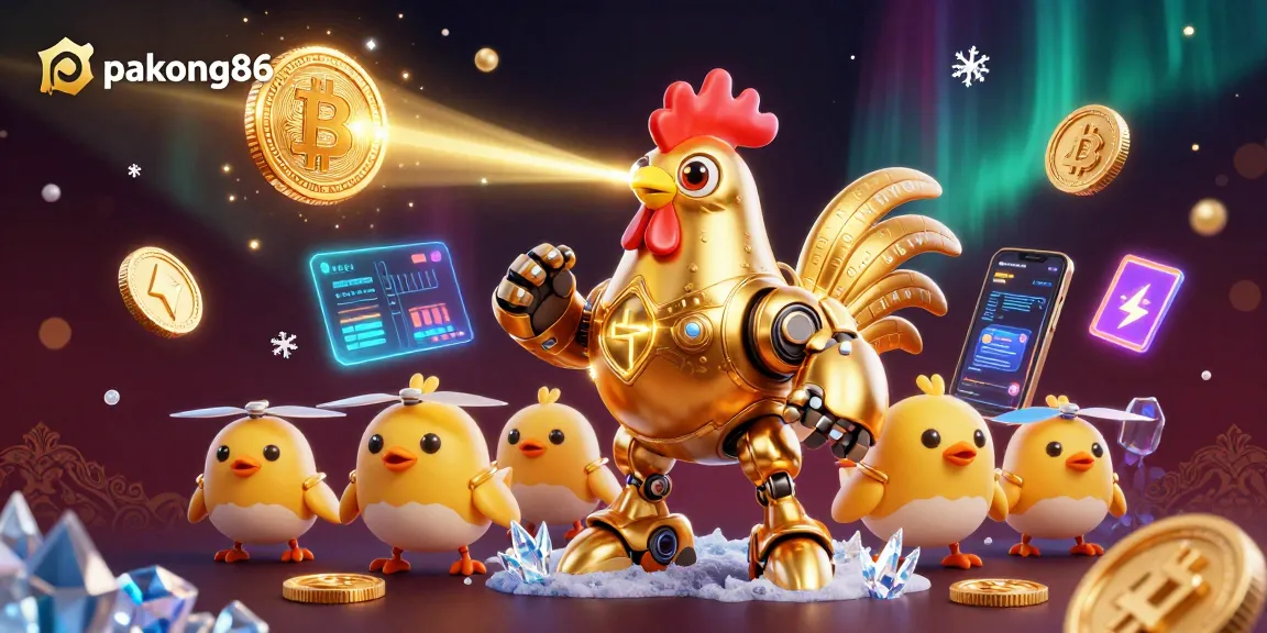 Engage with pakong86's captivating 3D casino experience featuring unique characters and vibrant elements.