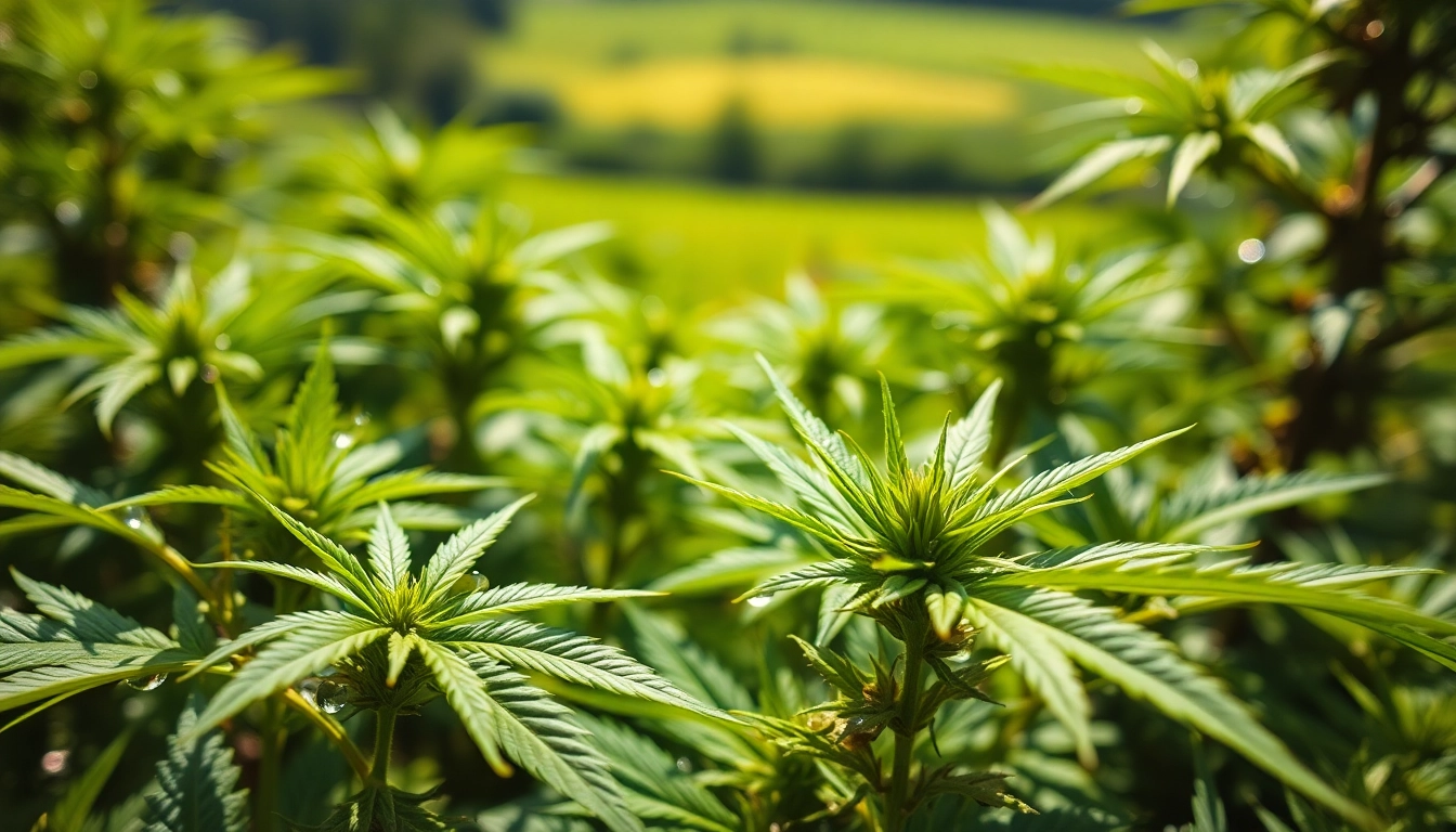 Distribución de trim CBD con hojas frescas destacando su calidad y pureza.