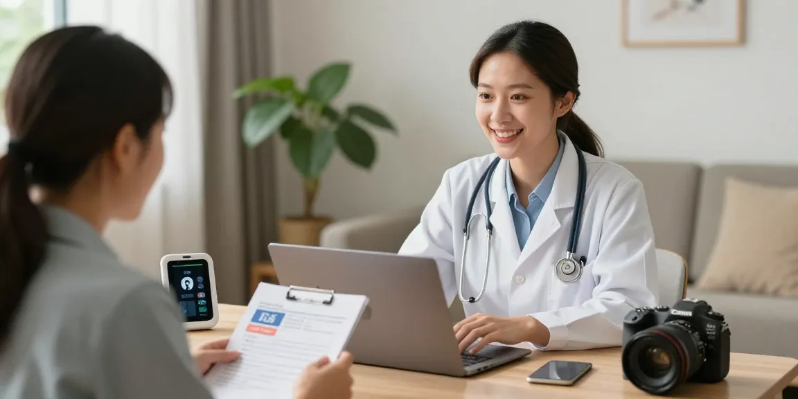 Connecting with a doctor online for an MMJ card Ohio consultation.
