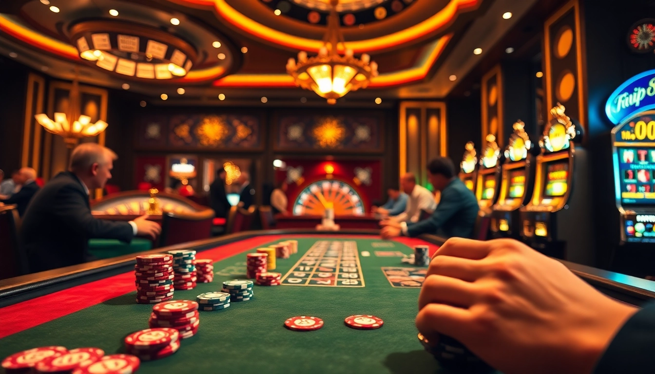 Intense poker action and exciting roulette spins at vip668 casino.