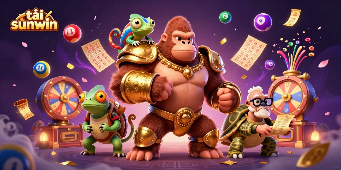 Engage in thrilling gameplay with tải sunwin featuring vibrant lottery balls and dynamic prize elements.