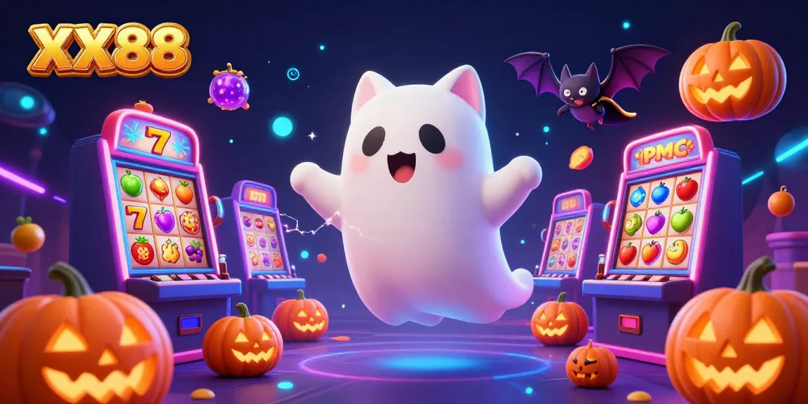 Experience the ghost cat adventures and slots with XX88's dynamic casino atmosphere.