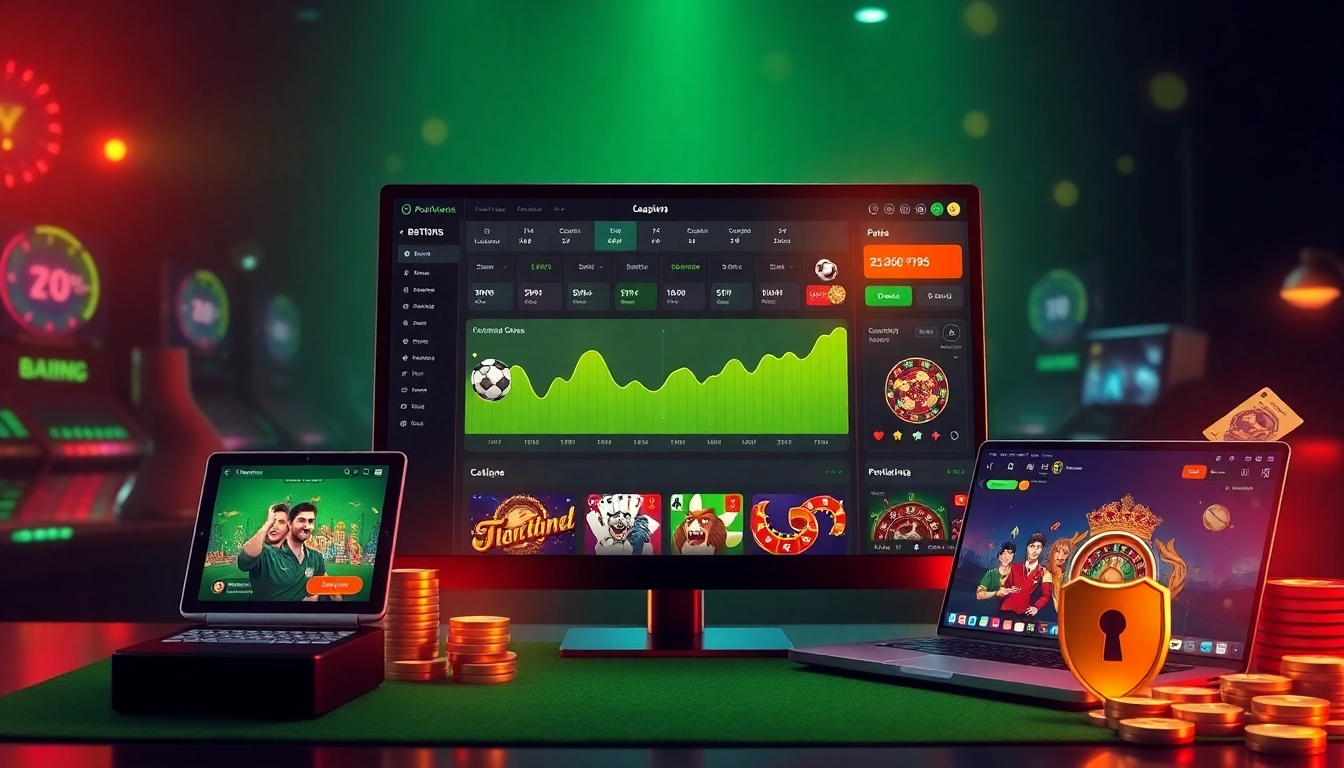 Interactive online gambling interface showcasing Nhà Cái TR88 gaming experiences with user-friendly navigation and diverse options.