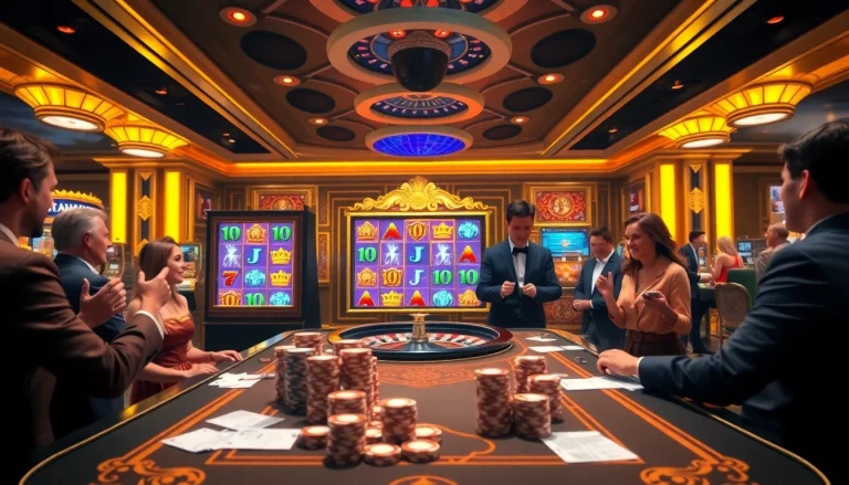 Experience the thrill of Olympus 1000 slot gameplay in a lavish casino environment.