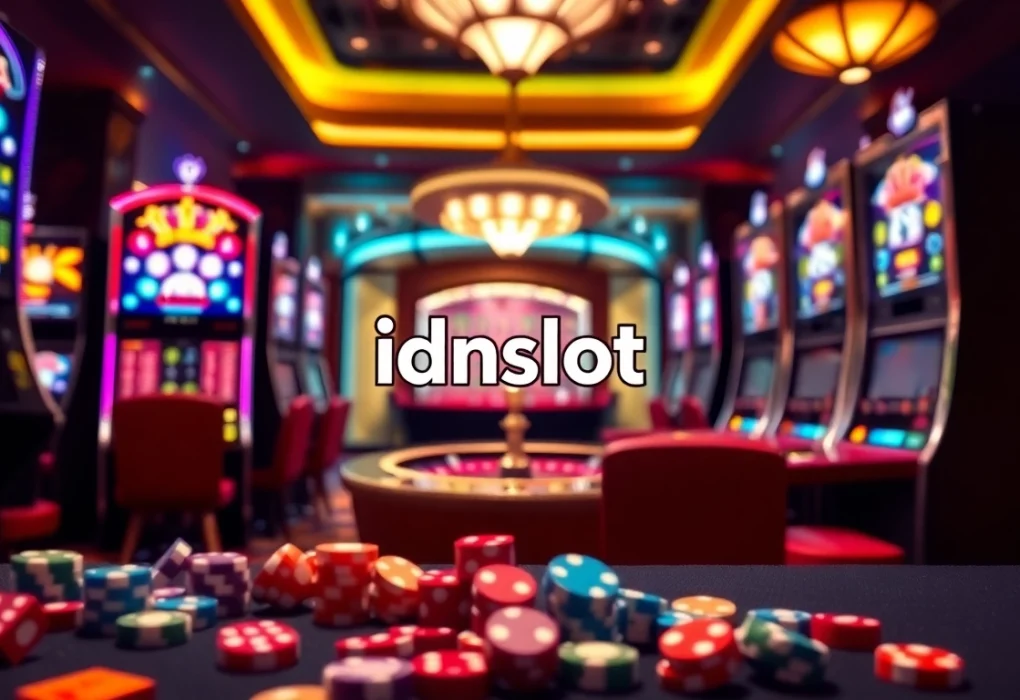Experience the excitement of idnslot gaming at vibrant casino tables filled with action.