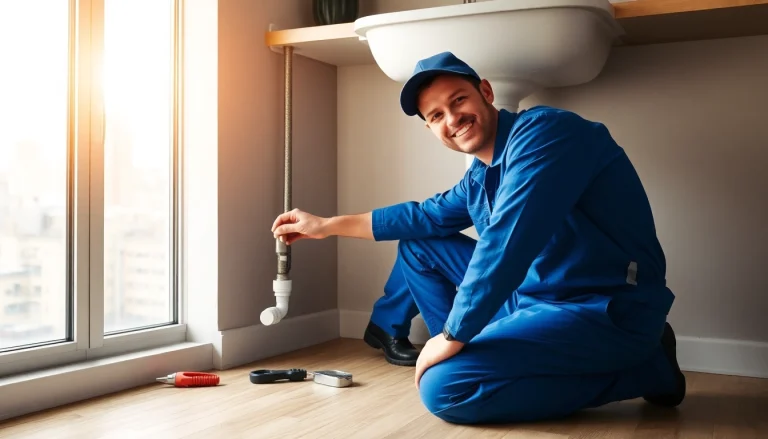 Licensed 24 hour plumber nyc addressing a plumbing emergency in a New York City apartment.