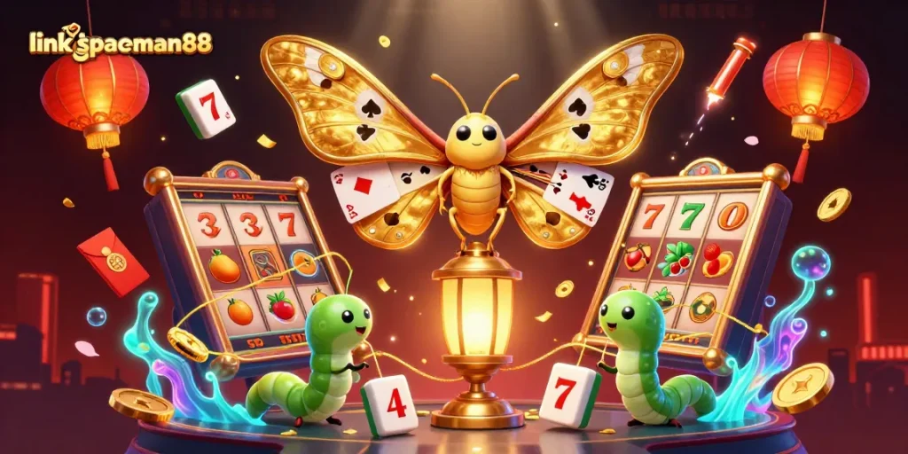 Experience thrilling gameplay and bonuses on link spaceman88 with exclusive casino scene elements.